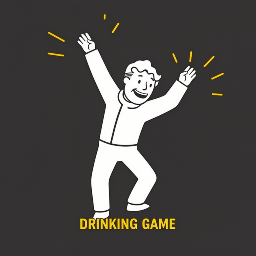 I want you to generate an animation for a mobile app drinking game, this should 