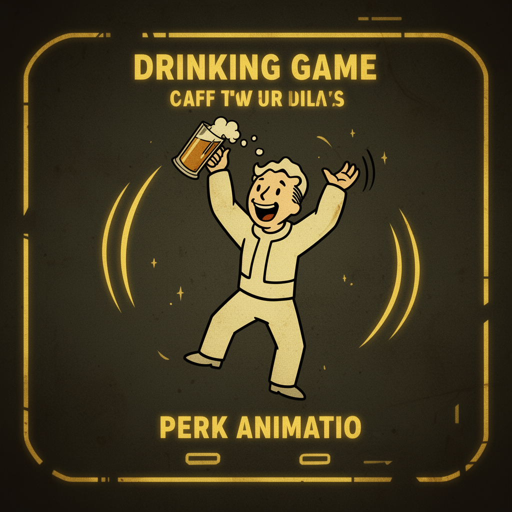 I want you to generate an animation for a mobile app drinking game, this should 