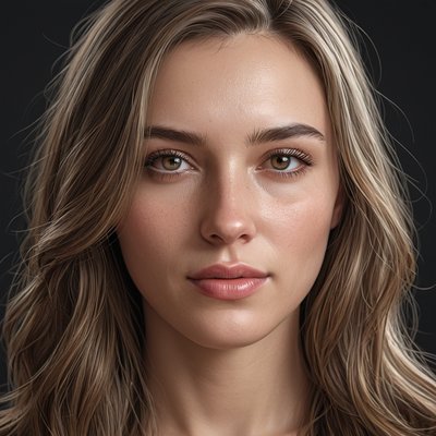 photorealistic portrait headshot